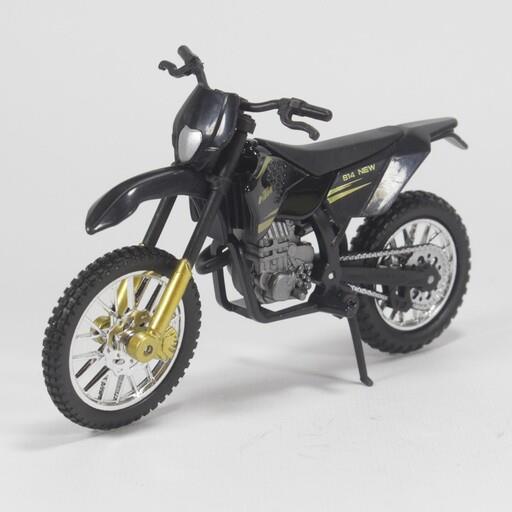 ماکت موتور کراس (پرشی)کی تی ام 450 اس ایکس اف (KTM 450SX F) برند (MAX ENERGY)ALLOY موجود به رنگ مشکی